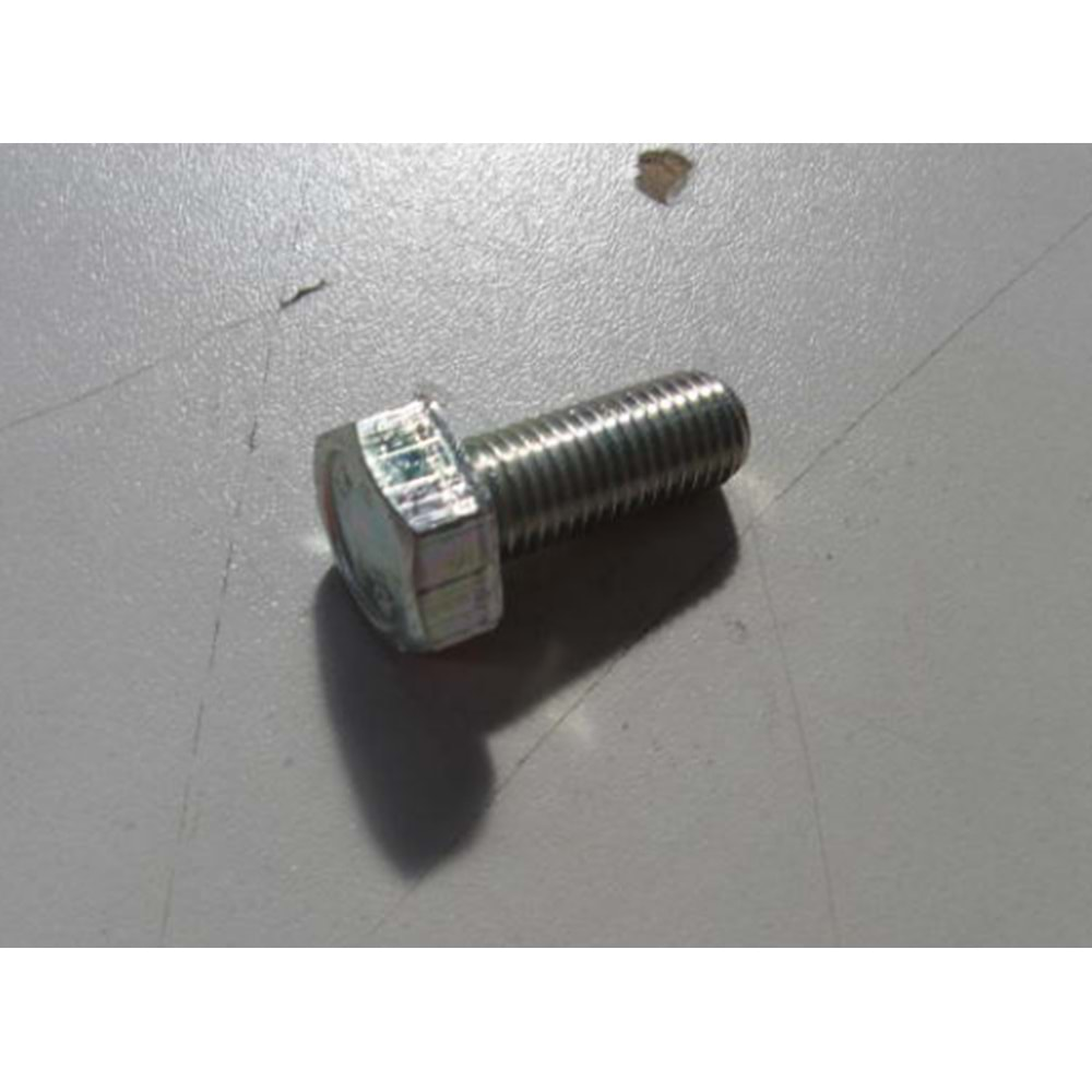 BOLT,Hex, M10 x 1.25 x 25mm, Cl 10.9, Fu