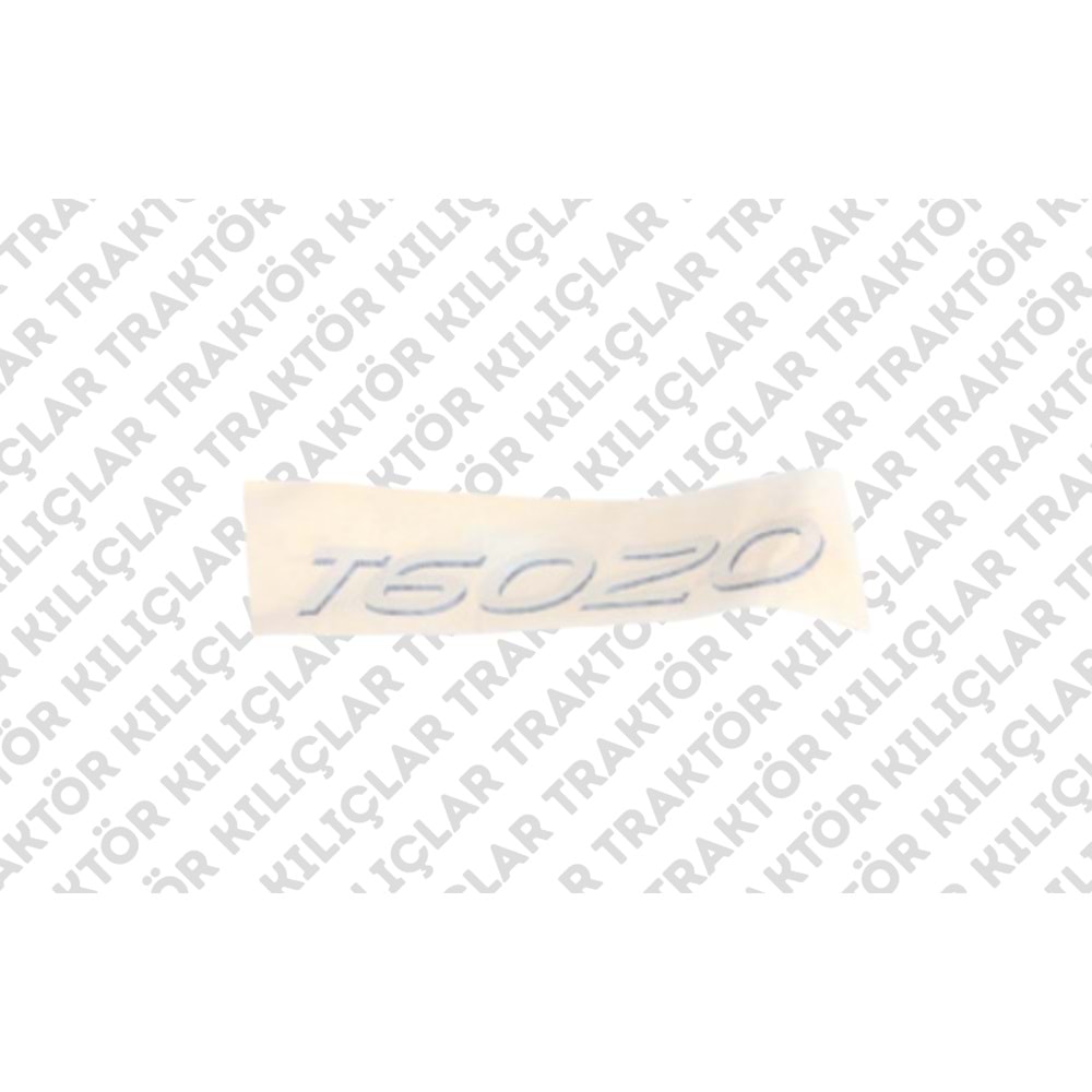 ETİKET (T6020 YAN YAZI)