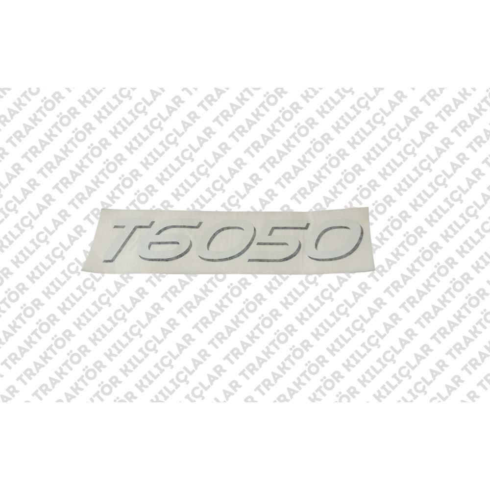T6050 ETİKETİ