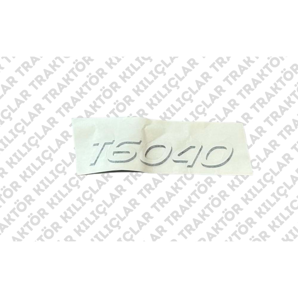ETİKET (T6040) (ESKİ NO:87543322)