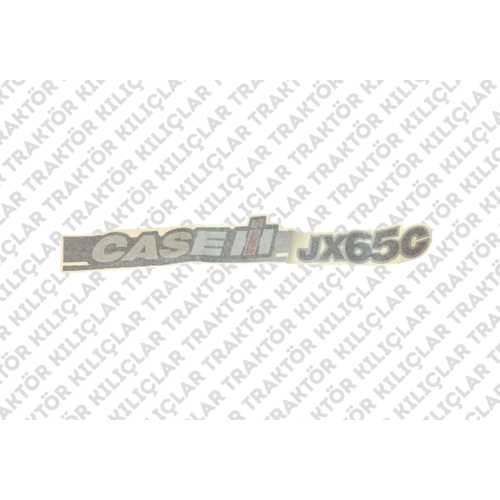 TANITIM SİMGESİ 65 SAĞ (CASE JX65C)