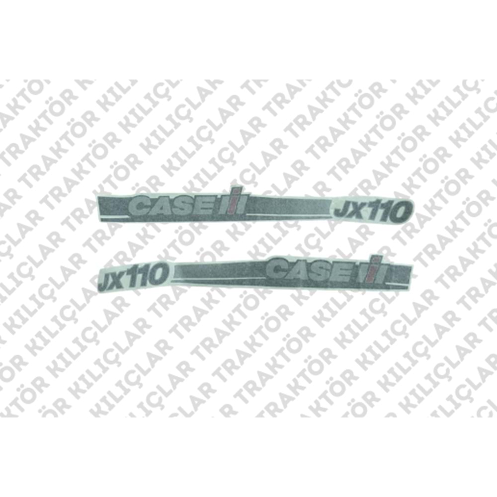 JX 110 MODEL ETİKETİ KOMPLESİ