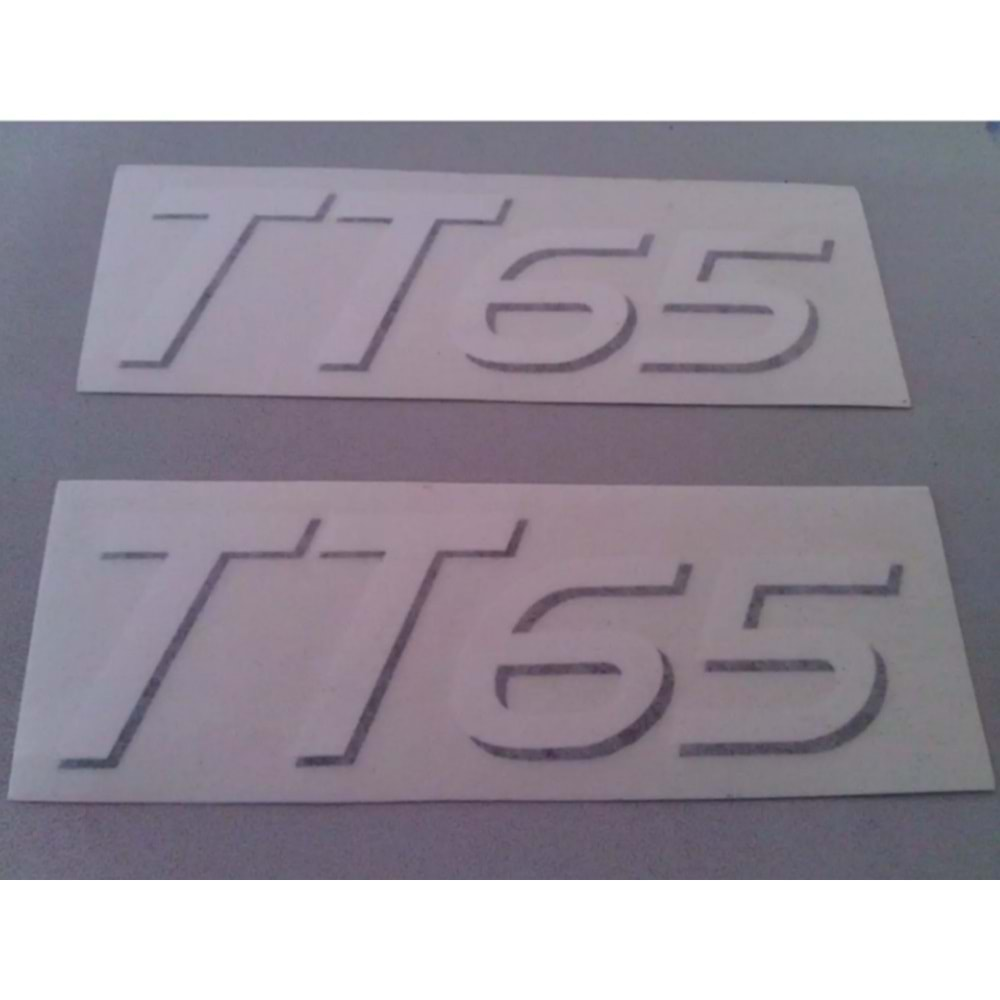 TT 65 MODEL ETİKETİ