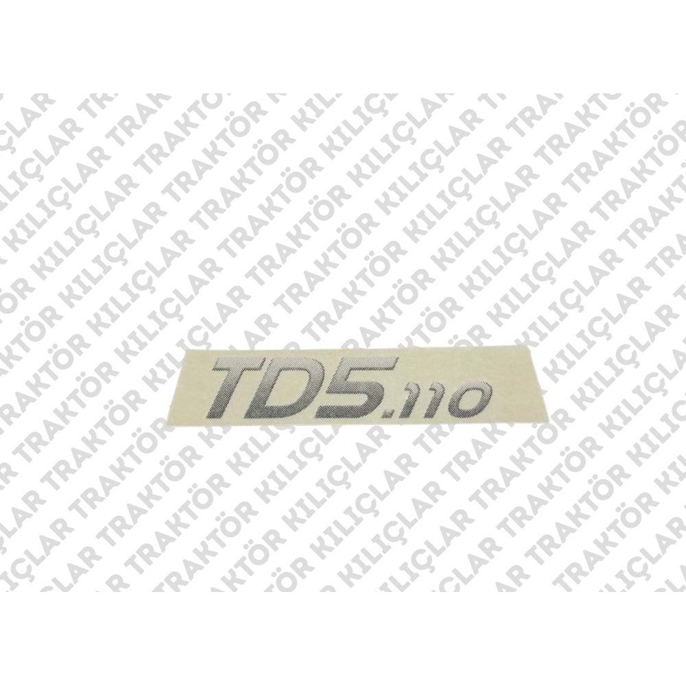 DECAL, MODEL; TD5.110