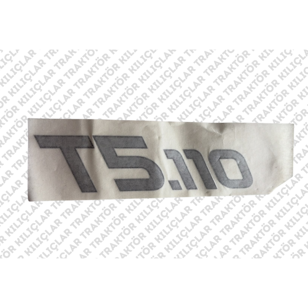 DECAL RH, T5.110 (T5 DC 110 - T5 EC 110 SAĞ YAN YAZI)