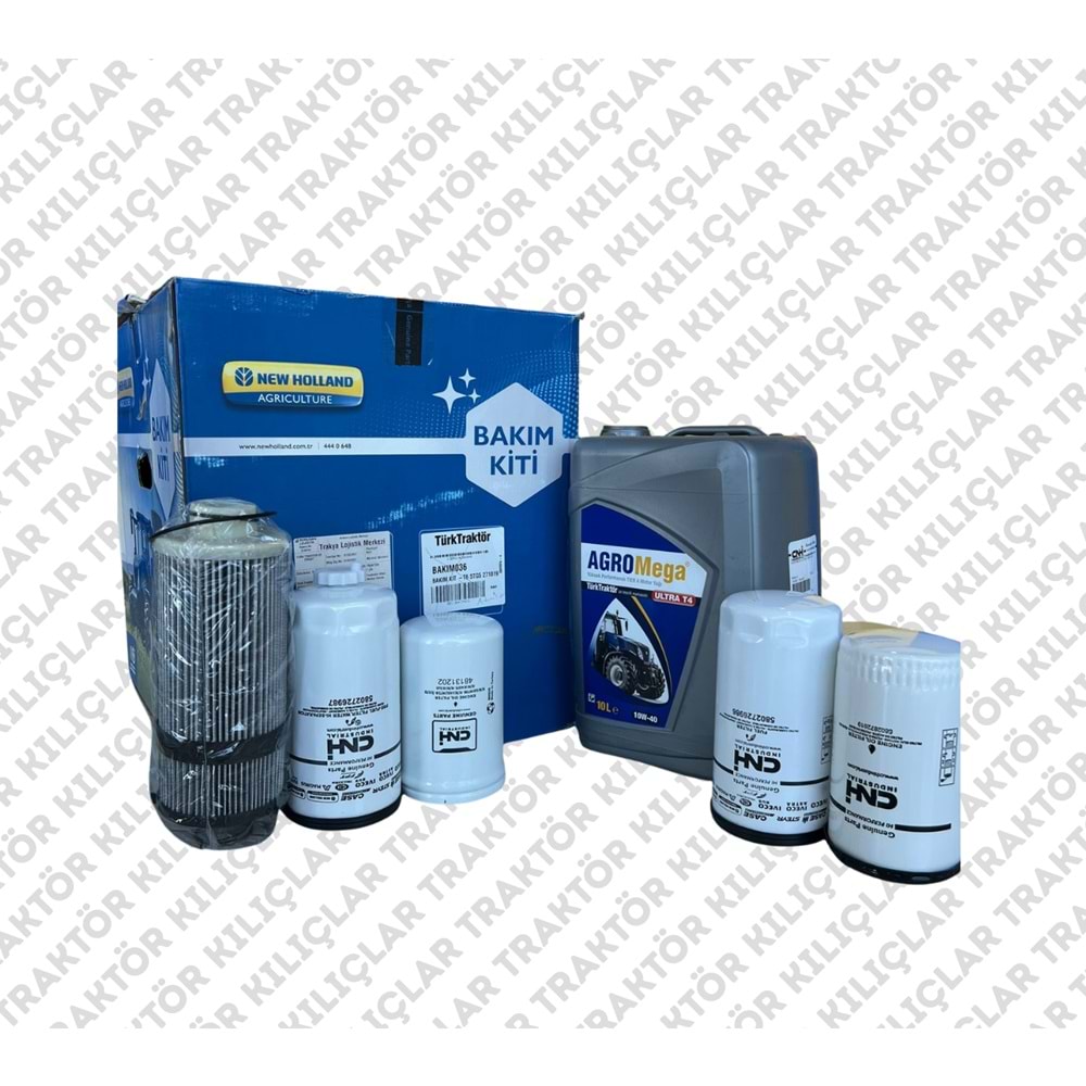 BAKIM KİT -T6 STG5 271019810000 (KİT İÇERİĞİ: 5002726986 - 5002726987 - 5802872619 - 90433749 - 48131202 - 10w40 20 LT.)