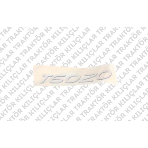 ETİKET (T6020 YAN YAZI)