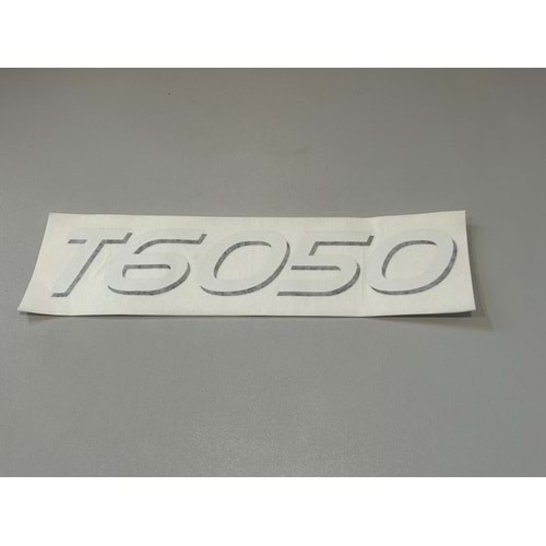 T6050 ETİKETİ