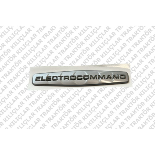 ETİKET , BADGE ELECTROCOMMAND