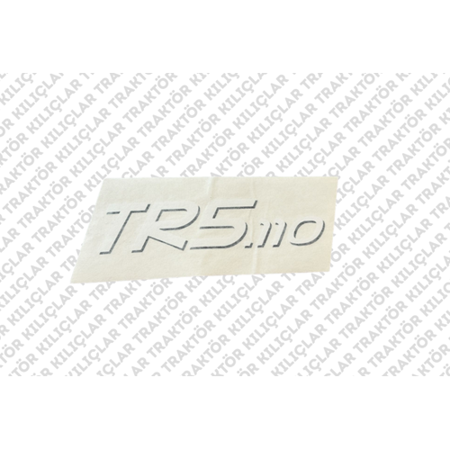 ETİKET SAĞ, MODEL; TR5.110