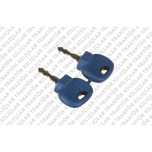 KEY, IGNITION, BLUE KEY607 NH (T5060 KONTAK ANAHTARI)