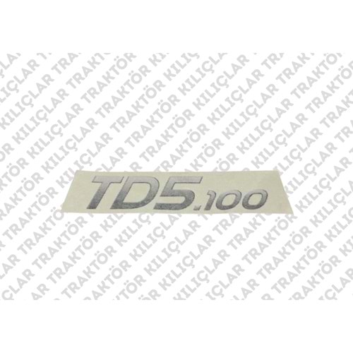 DECAL, MODEL; TD5.100
