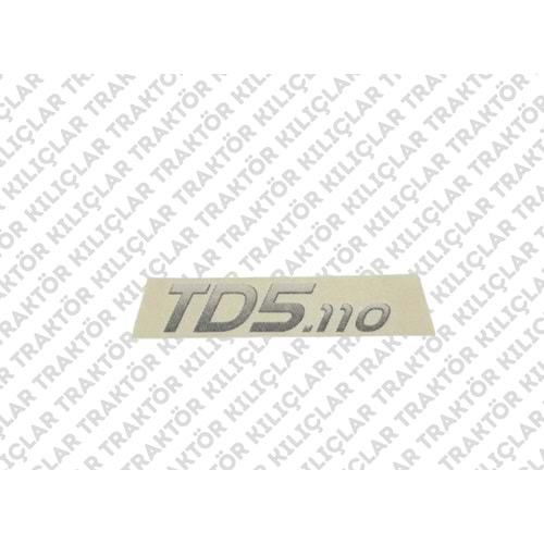 DECAL, MODEL; TD5.110