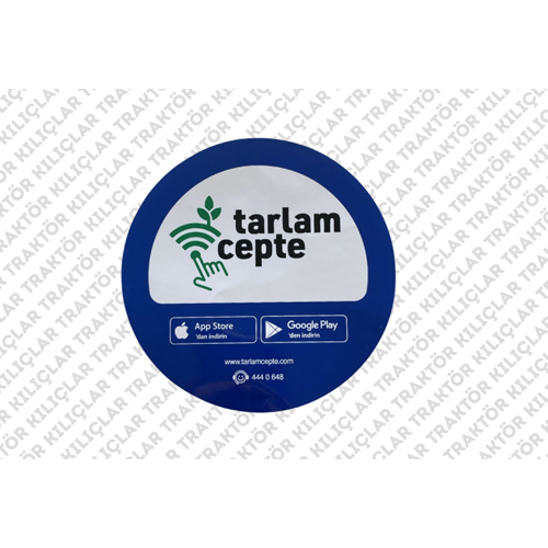 ETİKET , TARLAM CEPTE (TARLAM CEPTE ETİKETİ)