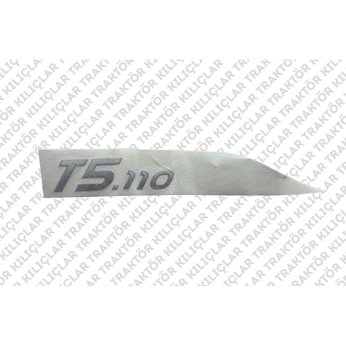 DECAL LH, MODEL; T5.110 (T5.110 BLM SOL YAN YAZI)