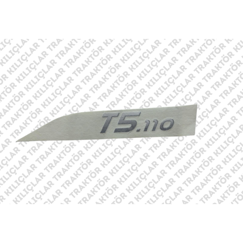 DECAL RH, MODEL; T5.110 (T5.110 BLM SAĞ YAN YAZI)