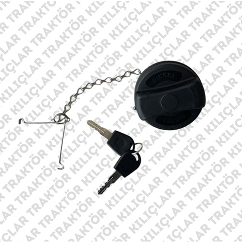 CAP, FUEL, LOCKABLE, W KEY