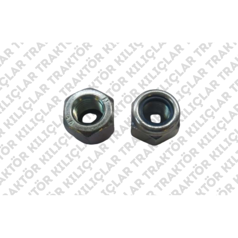 SOMUN,M12 x 1.25, Cl 10 (KUYRUK MİL CİVATA SOMUNU)
