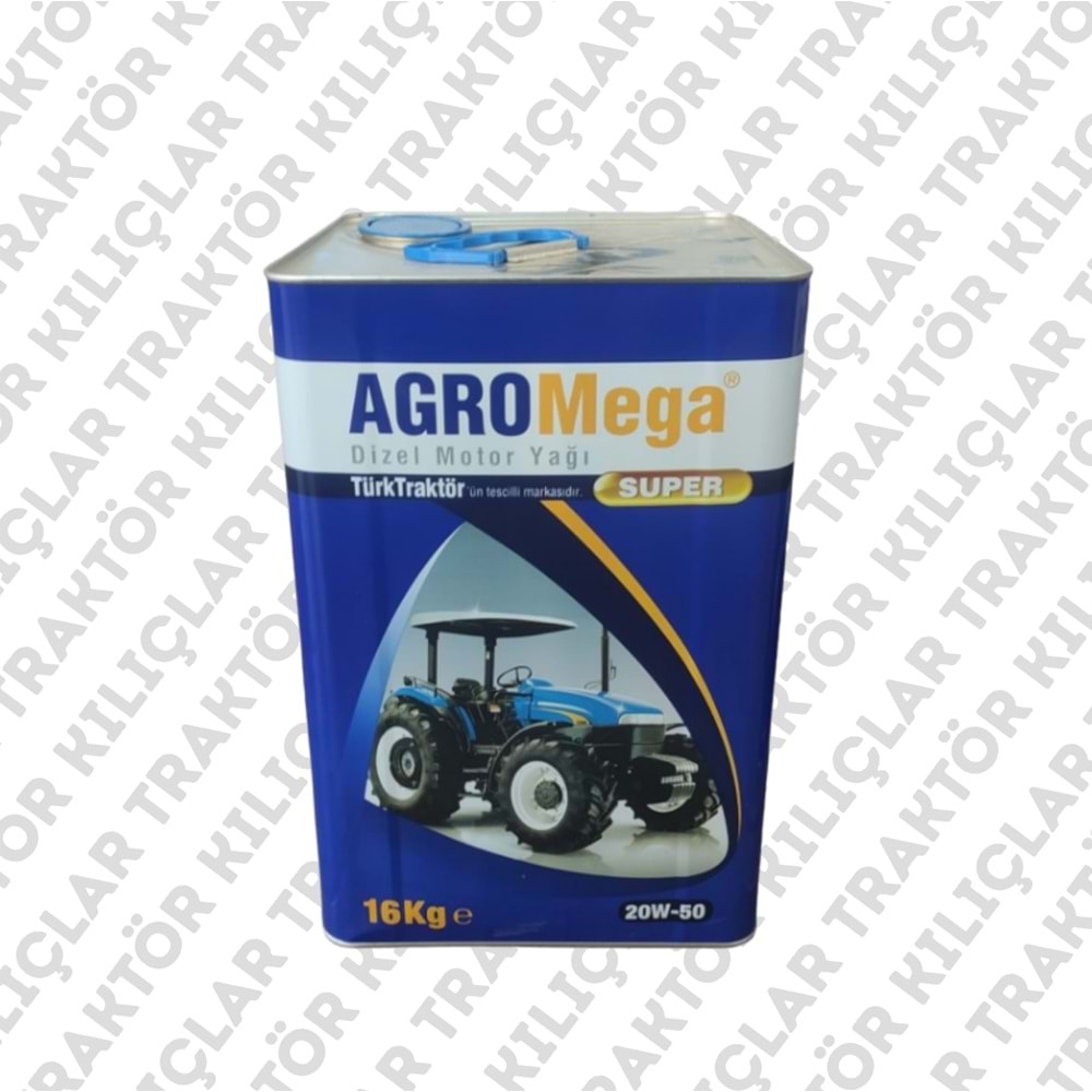 AGROMEGA 271019810000 (20-50 MOTOR YAĞI - ESKİ NESİL MOTORLAR)