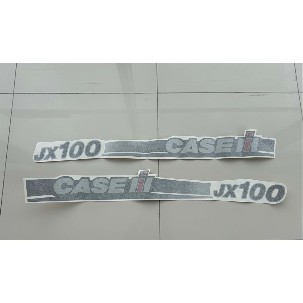 JX 100 MODEL ETİKETİ KOMPLESİ