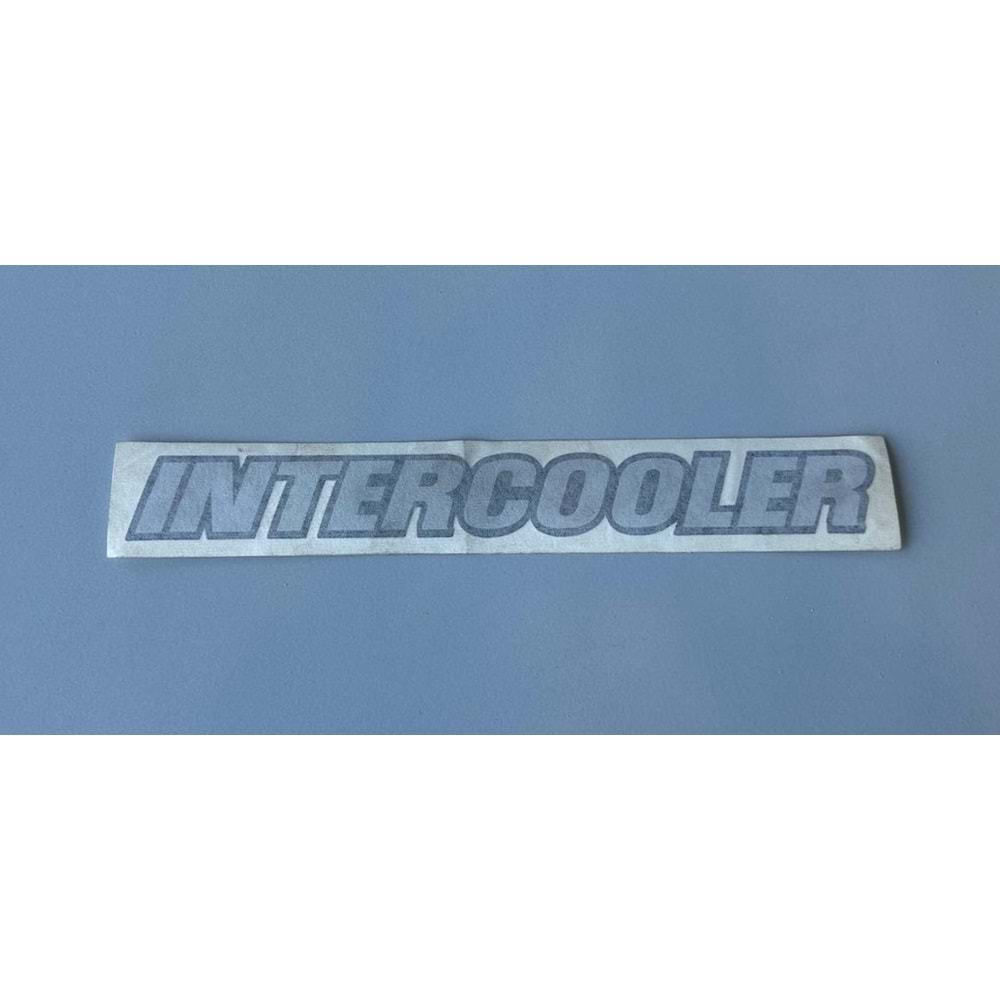 ETİKET-INTERCOOLER