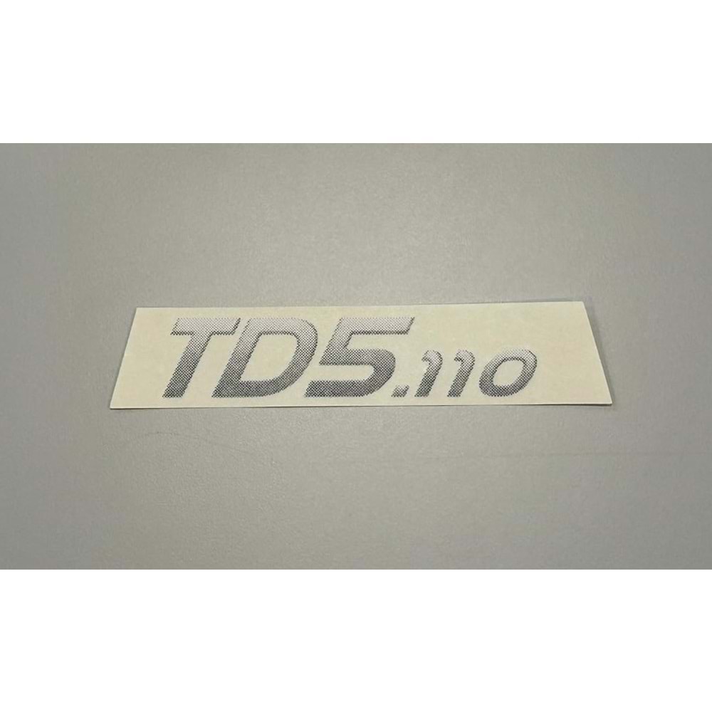 DECAL, MODEL; TD5.110