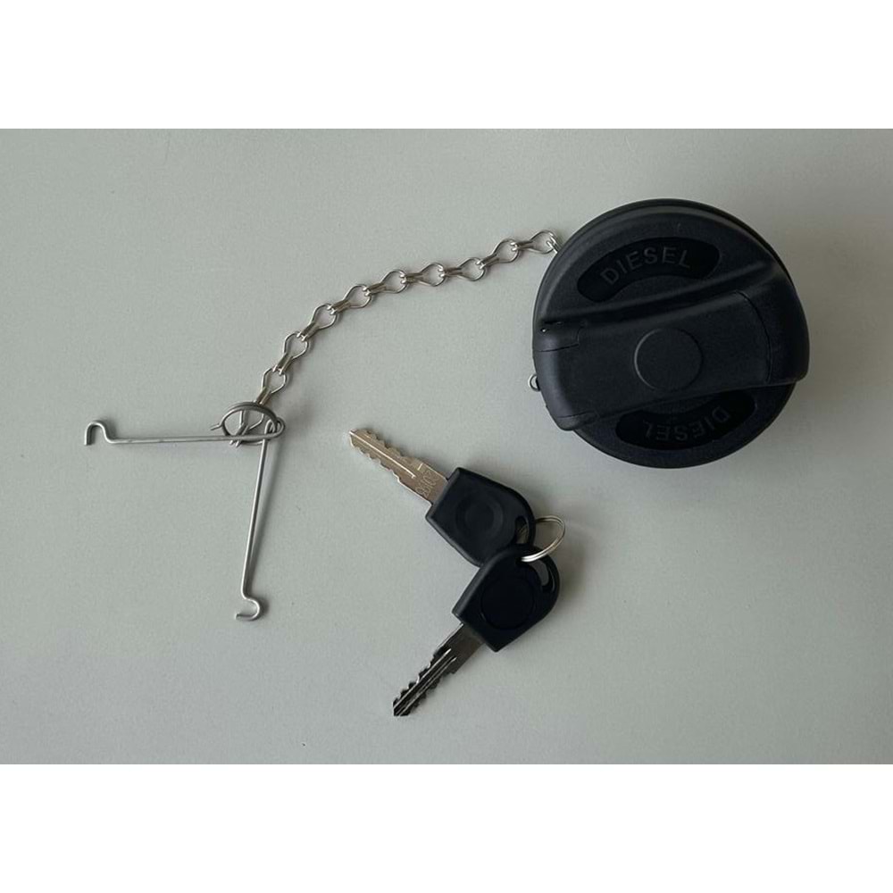 CAP, FUEL, LOCKABLE, W KEY